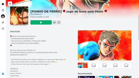 jogo de boxe sem título codigos - codigos jogo box sem titolo